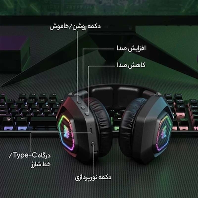 هدست بی سیم اونیکوما مدل B100