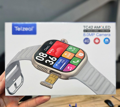 ساعت هوشمند سیمکارت خور Telzeal مدل TC42 رجیستر شده