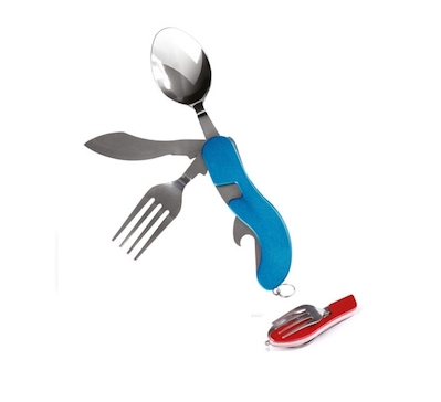 ست قاشق و چنگال و کارد مسافرتی