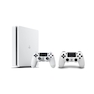 کنسول بازی استوک سونی Playstation 4 Slim سفید 1 ترابایت استوک به همراه یک دسته اضافه